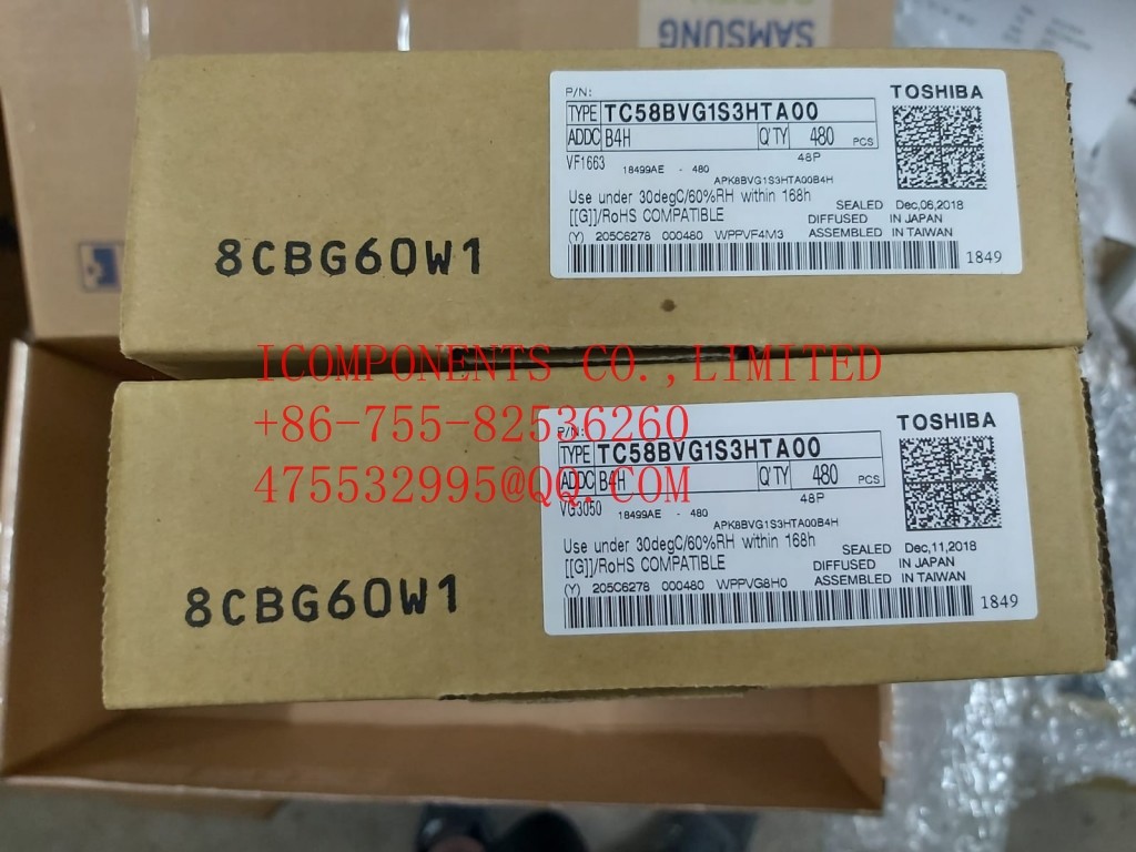 TC58NVG1S3HTAI0 I Temp in stock TC58CVG1S3HRAIJ KIOXIA NAND Flash Serial-SPI 3.3V 2G-bit 8ns 8-Pin WSON EP