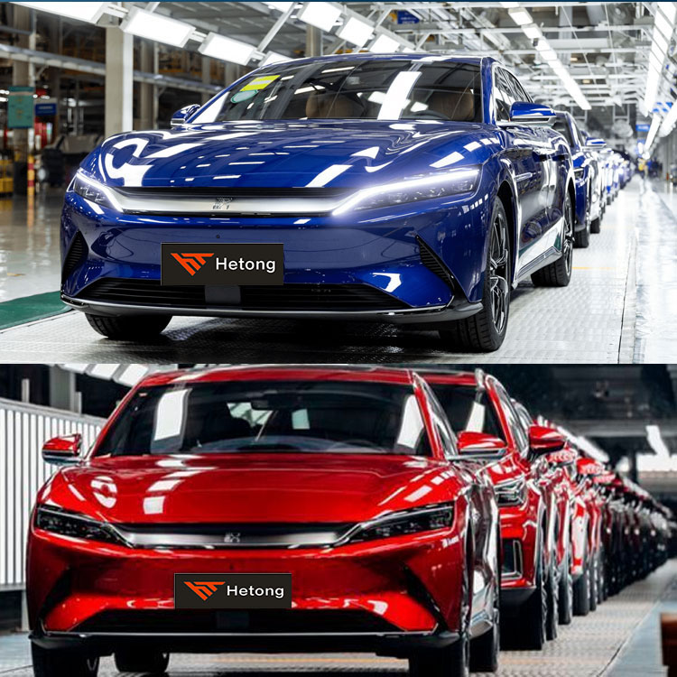 BYD HAN EV 2023 715KM Flagship Version with 2920 Wheel Base and Maximum torque Nm 350Nm