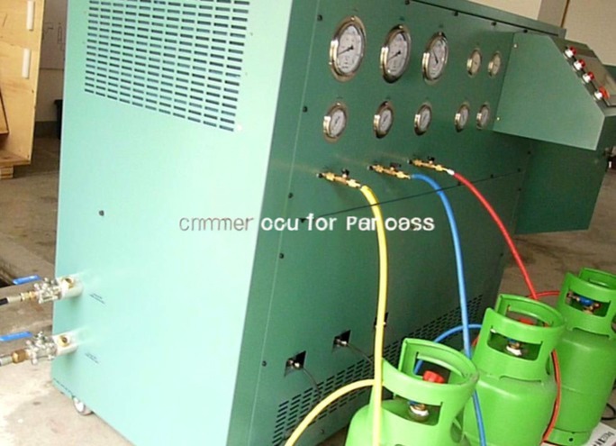CM20A Cylinder Filling Machine Refrigerant Sub-Package Charging Machine For ISO Tank