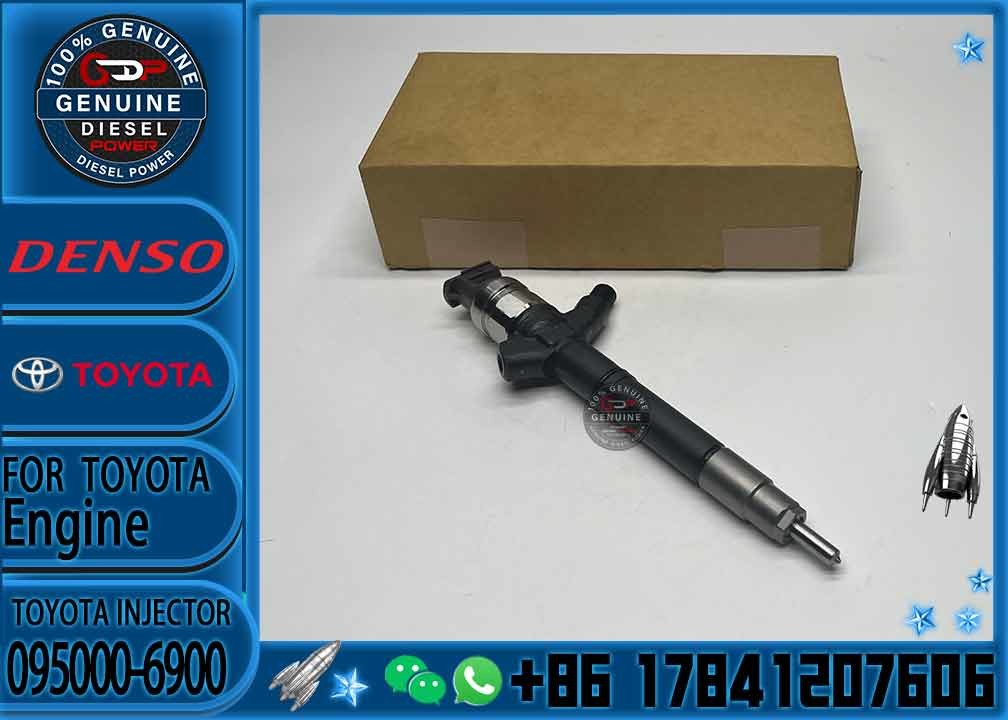 Nozzle Injector 095000-6900 23670-09200 095000-7600 23670-0R160 Diesel Fuel Engine Injector for Toyota Avensis 2.2 D 2AD