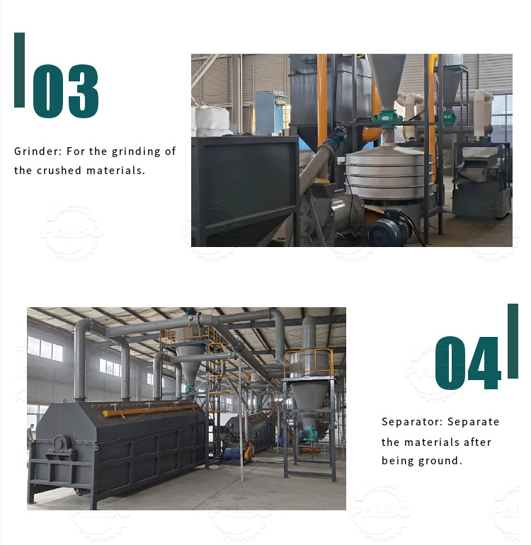 500KG/H Li-ion Battery Recycling Machinery Scrap Ev Car Lithium Ion Battery Recycle Production Line