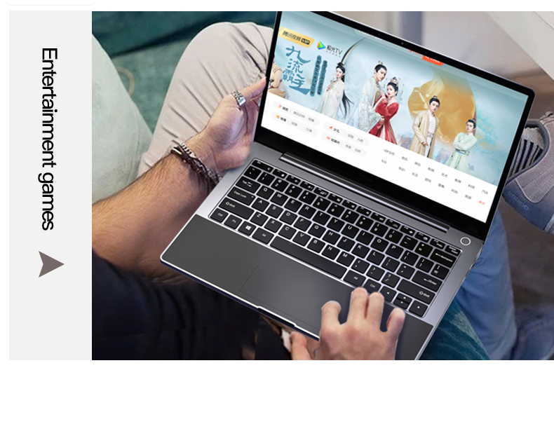 1.80GHz Ultra Thin Laptop Computer Intel I5 10210U CPU 14" 3840 × 2160 IPS