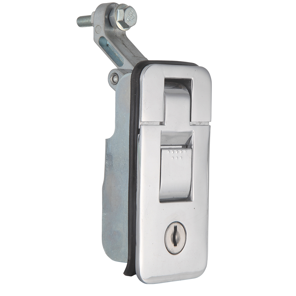 Matt Standard Electrical Cabinet Door Lock Chrome Plated Cabinet Panel Lock