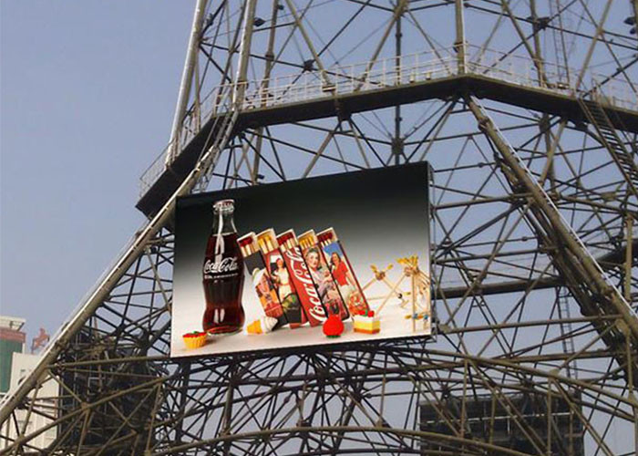 Advertisement P10 Full Color LED Display outdoor 320x160mm IP65 waterproof