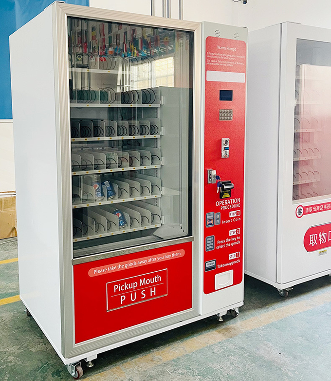 Small Business Machine Ideas Dink and Snack Vending Machine Locker Vending Machine