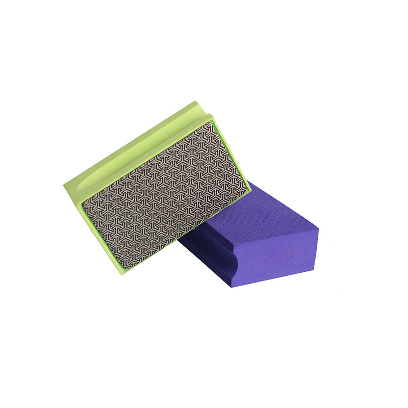 Electroplated Diamond Arrow pattern Hand Polishing Pads