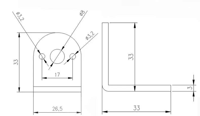 ASLONG 25mm reduction motor fixing bracket+coupling set intelligent car tire coupling DC reduction motor fixing seat