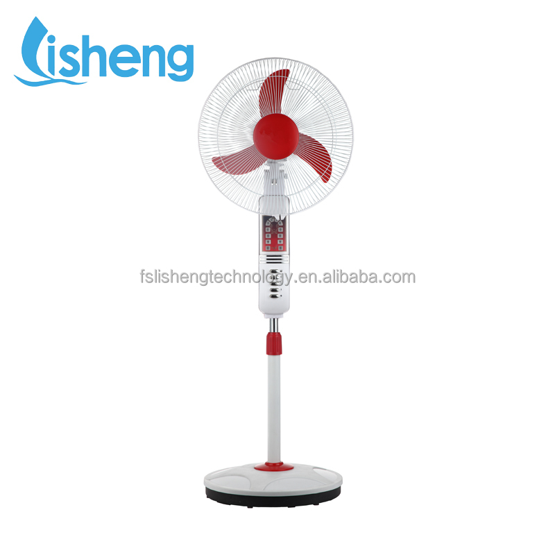 DC Energy Saving Rechargeable Solar Fan Household 18 Inch 15W 12V