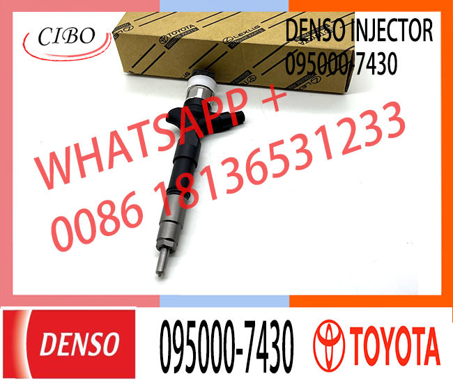 23670-39245 095000-7430 With injector nozzles diesel injectors And Diesel common rail fuel injector