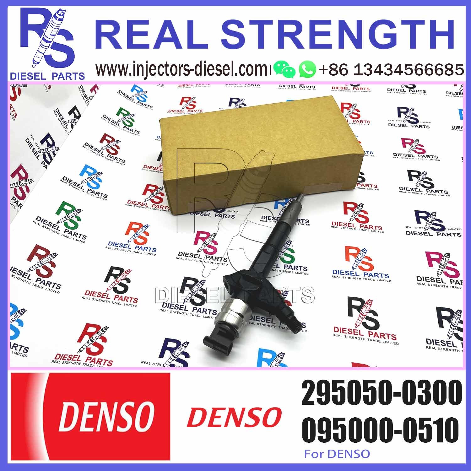 Common Rail Injector 295050-0300 For NISSAN Pathfinder NAVARA 16600-5X000 16600-5X00A