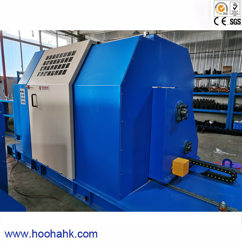 Power Cable Stranding Machine / 1000mm Cantilever Single Twisting Machinery
