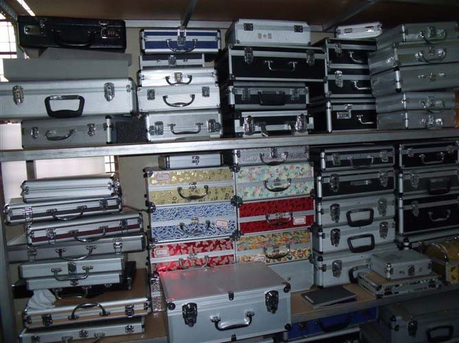 Professional Aluminum Truck Tool Boxes Silver / Black Color With Logo Printed
