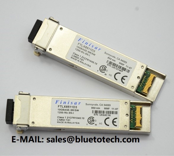Finisar FTLX8512D3BCL XFP 10G 850nm 0.3km 10Gb/S 850nm Multimode Datacom XFP