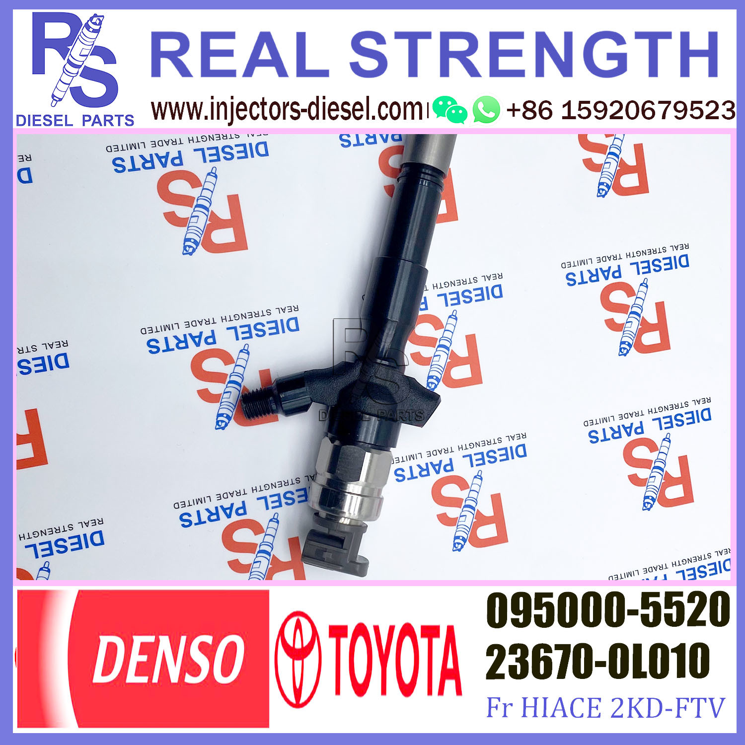 DLLA145P864 diesel nozzle 093400-8640 auto injector pump nozzle DLLA 145P 864 for Toyota Hiace 2. 095000-5520