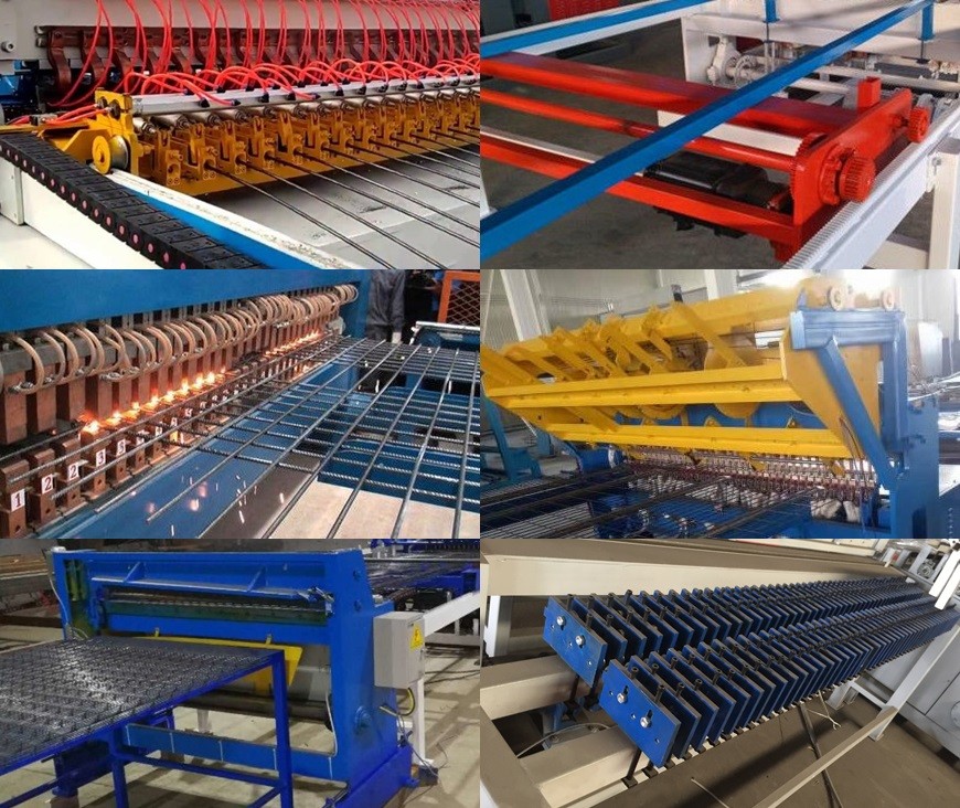 Professional Fence Mesh Welding Machine / Wire Netting Machine 2.5m Width