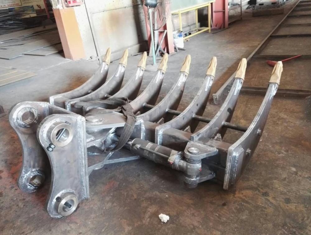 Customization Excavator Brush Rake SY75 SY85 SY115