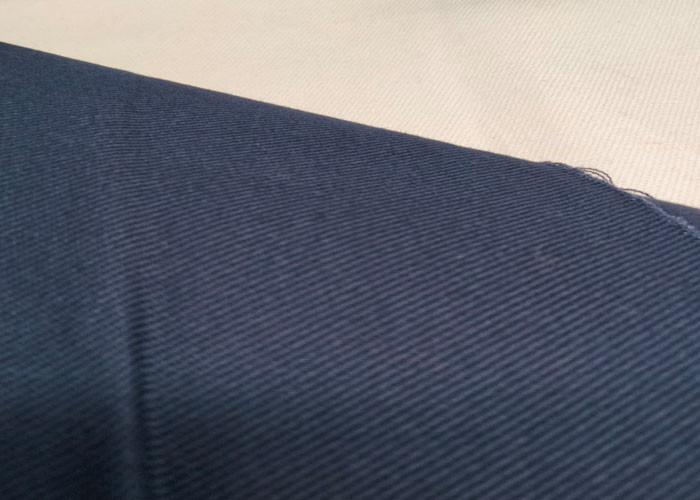 Polyester Cotton Woven Dark Anti Static Fabric Gas Station Work Clothes 20*16