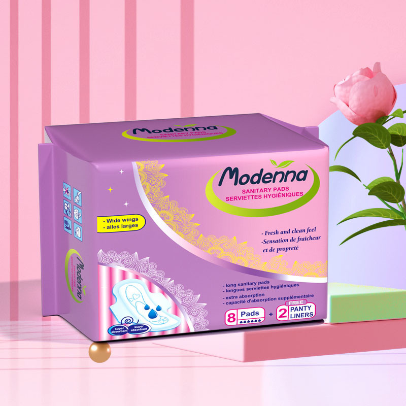 Women Cotton Ultra Thin Night Sanitary Pads Disposable Korean Sanitary Napkin