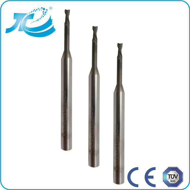 Long Neck Solid Carbide 3mm End Mill , Metal Removal End Mills