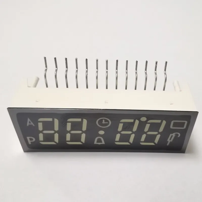 Ultra Bright White 7 Segment Common Cathode LED Display 4 Digit for Built-in Oven Timer