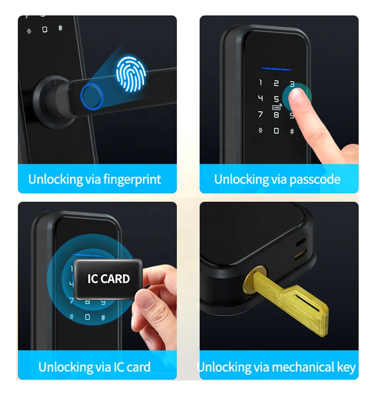 6068 Mortise digital Ttlock APP Smart Electronic Lock Keyed Entry Password