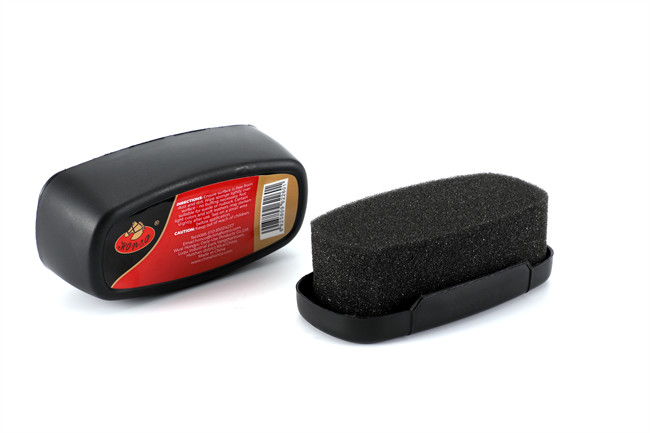 Extra Brown Shoe Shine Sponge Shine Clean For Leather Shoes Boot Shining Shoe Polish