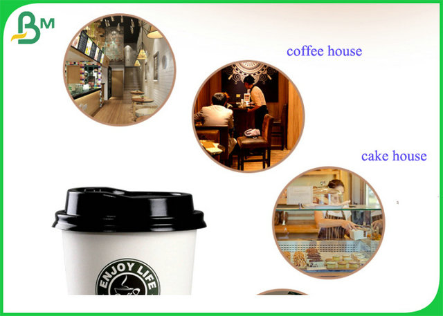 150gsm to 350gsm Cup base Paper Roll Food Grade Quality 30mm 40mm Width 