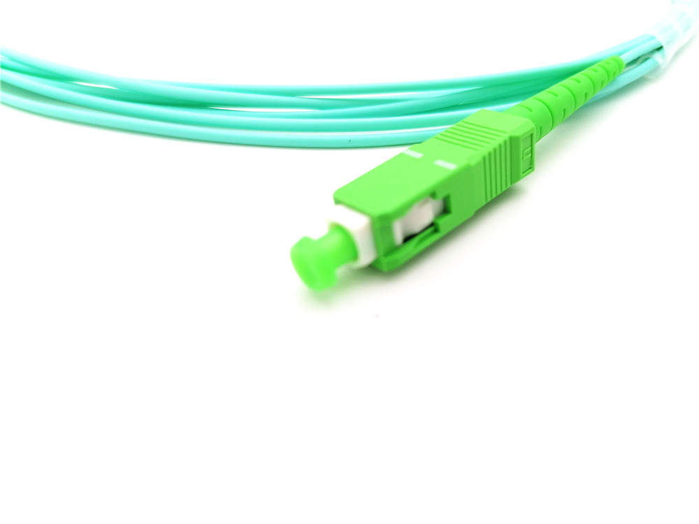 OD1.6mm SC/APC To SC/APC Single mode Simplex 3.5Mtrs G657A1 Patch Cord Fiber Optic
