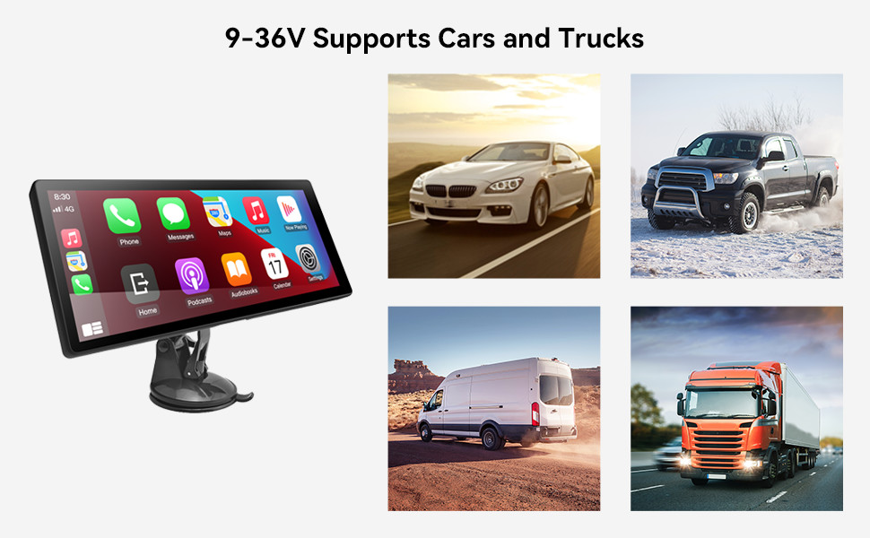 Linux Wireless Carplay And Android Auto 8.8 Inch Touch Screen Function Fit For All Cars