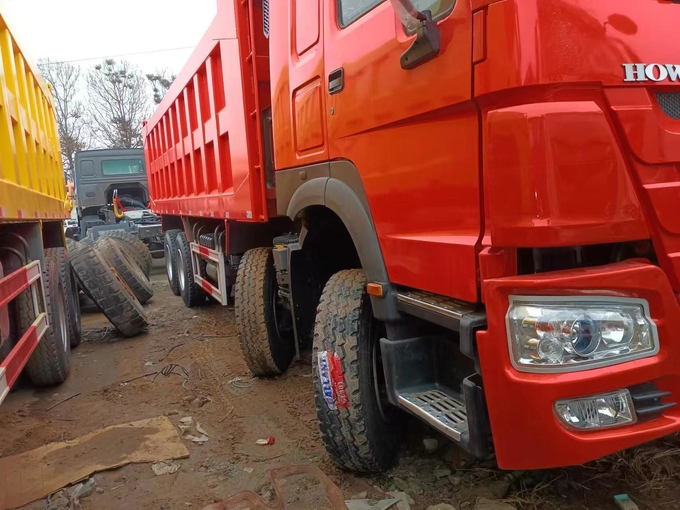 40 Tons Dump Truck For Sale Howo 400hp Tipper Truck 27 Cubic Heavy Duty Transport Sand Rock
