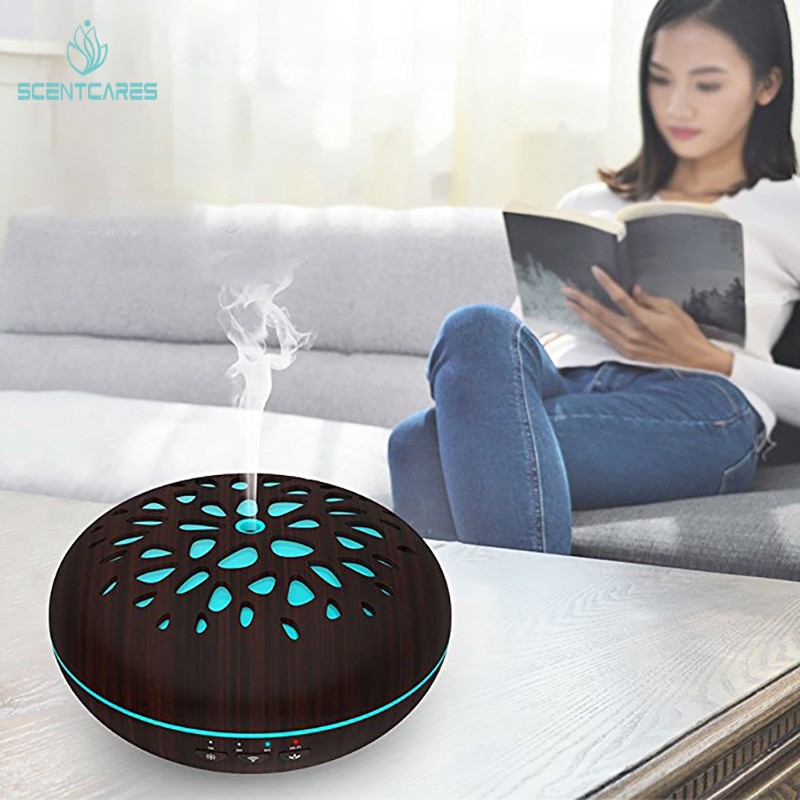 Tabletop LED Light 0.84KG Ultrasonic Humidifier