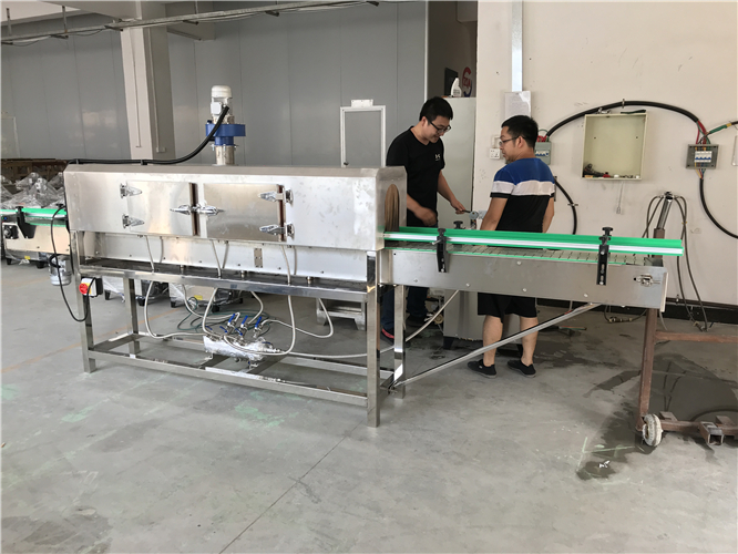 120w Mini Electric Heat Shrink Tunnel Machine For Bottles