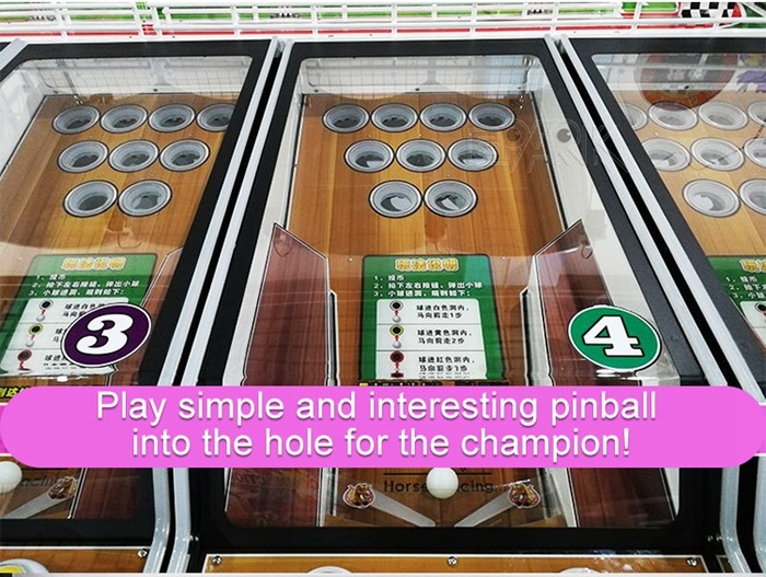 National Horse Racing Carnival Booth Machine Sports Game Machine For Five People