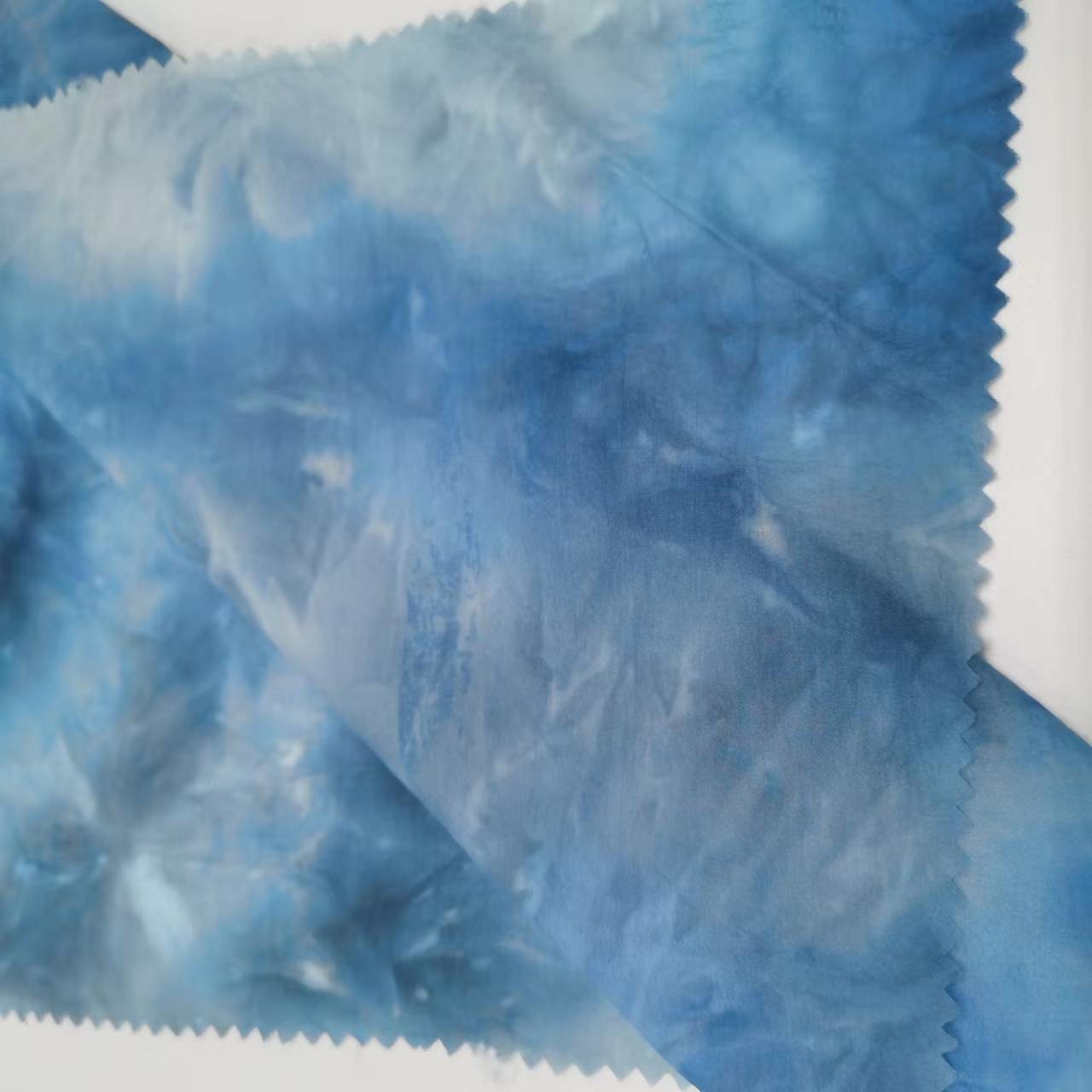 Tie Dyed Jersey Breathable Sports Material Fabric 40D 100% Nylon 160cm