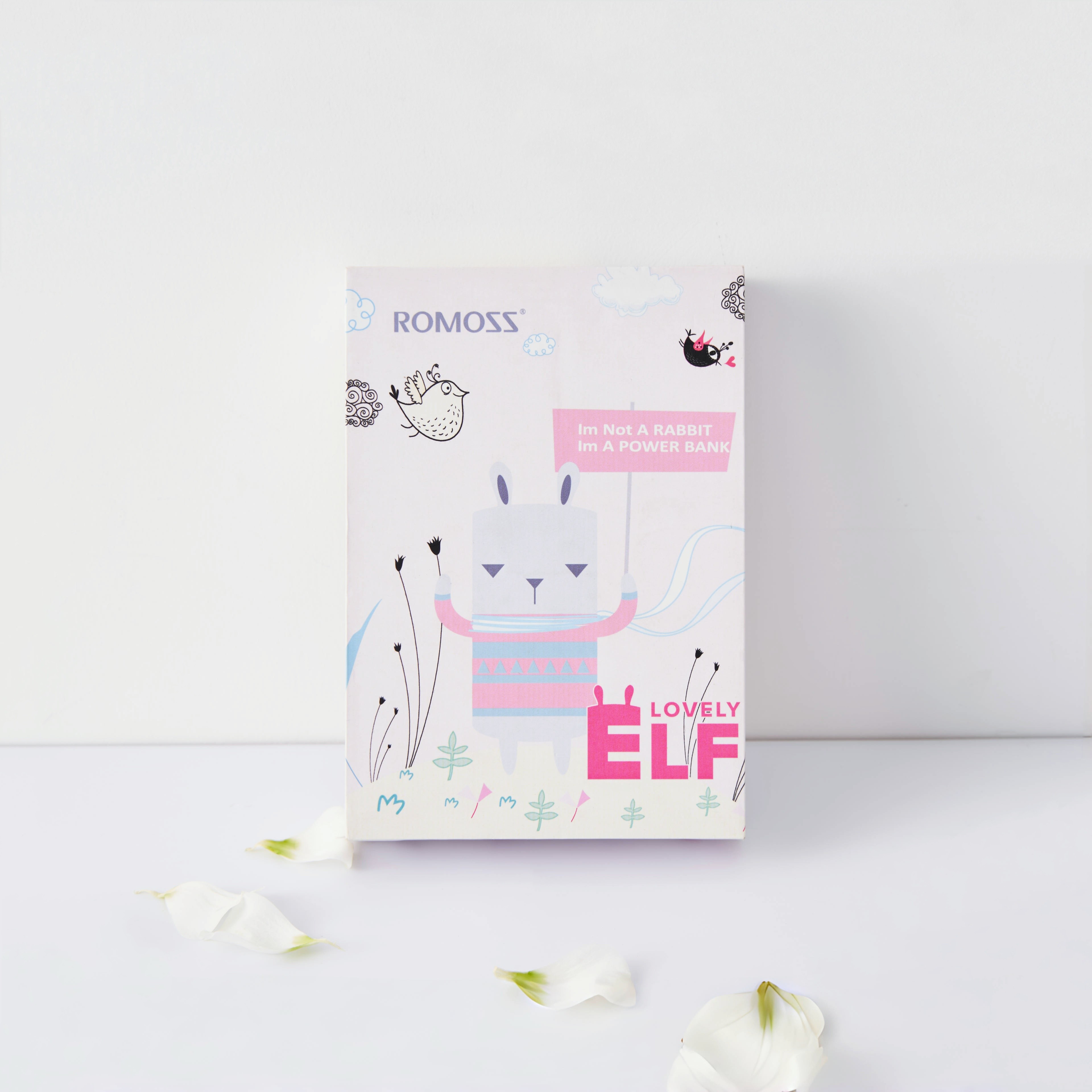 Custom Printing Pink Paper Cardboard Packaging Box For Charge Power Banks