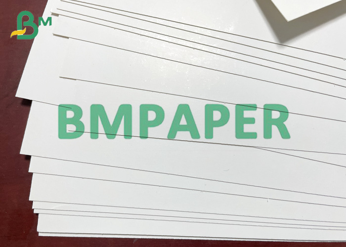 0.31mm 0.38mm Foldcoat Board Coated Glossy For Blank Postcard