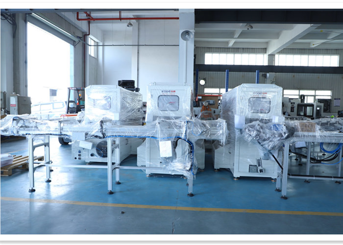 1row Wet Tissue Packing Machine , 23bags/Min V Fold Wet Wipes Packing Machine