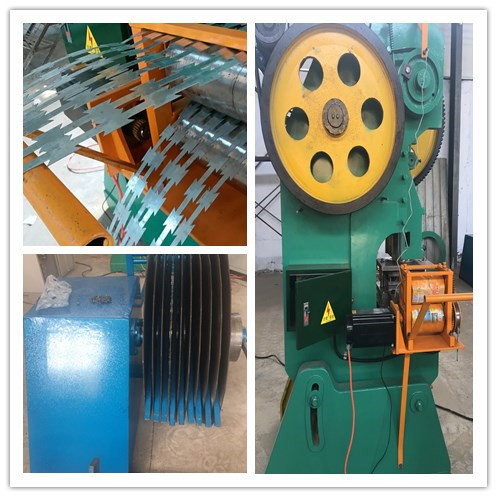Automated High Speed Razor Blade Making Machine For Barbed Wire Fence Making