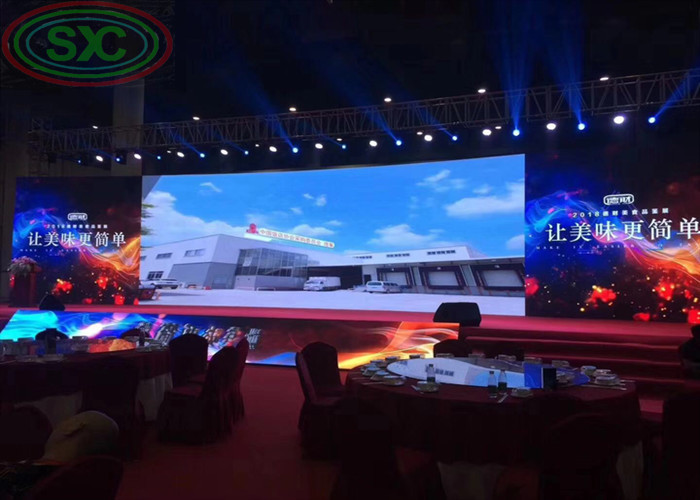 High Resolution P4 Advertising LED Die-Cast Aluminum Display , Advertising HD LED Display