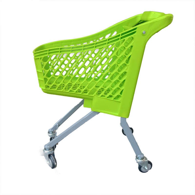 Supermarket Shopping Basket Trolley Plastic Customized Children Mini Shopping Cart