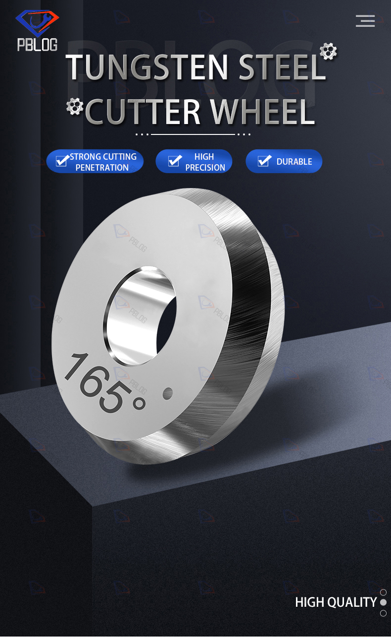 PBLOG Tungsten Steel Cutting Wheel Use For Glass Cutting Glass Cutting Fittings