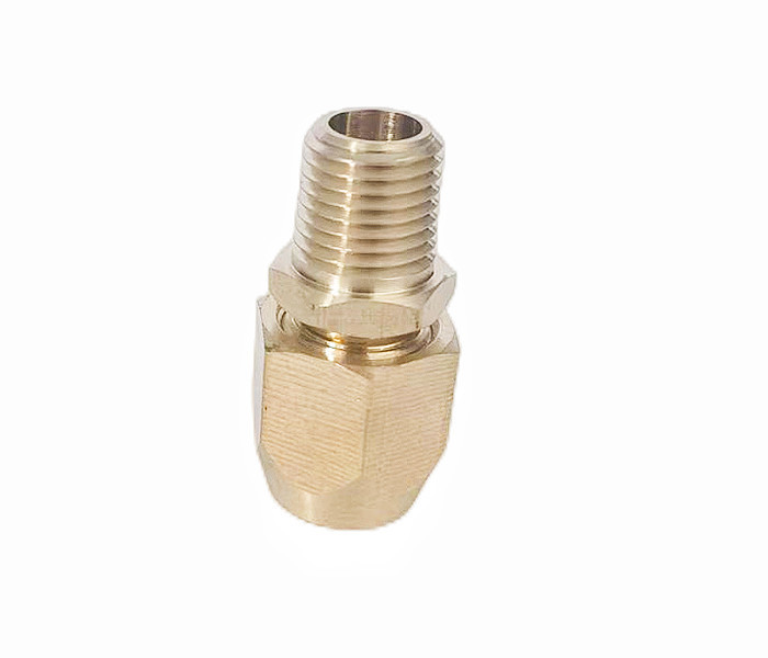 3/8" Barb Solid Brass Pneumatic Hose End Repair Fitting Corrosion Resistance