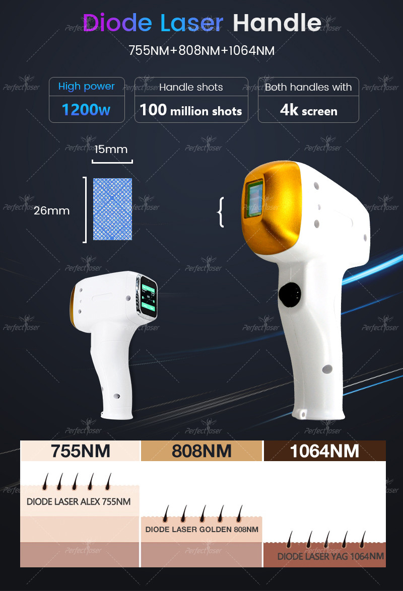 USA Bar Skin Rejuvenation Ipl + Diode Laser Laser Hair Remover Device with Ce / Fda