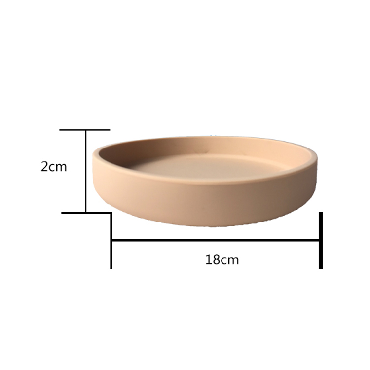 Baby Plain Suction Bowl And Plate Set Silicone Food Grade With Spoon
