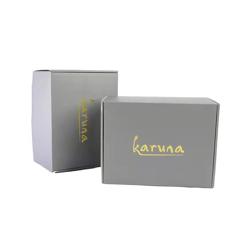 Kraft Garment Corrugated Cardboard Shipping Box For Clothes Express Collapsible