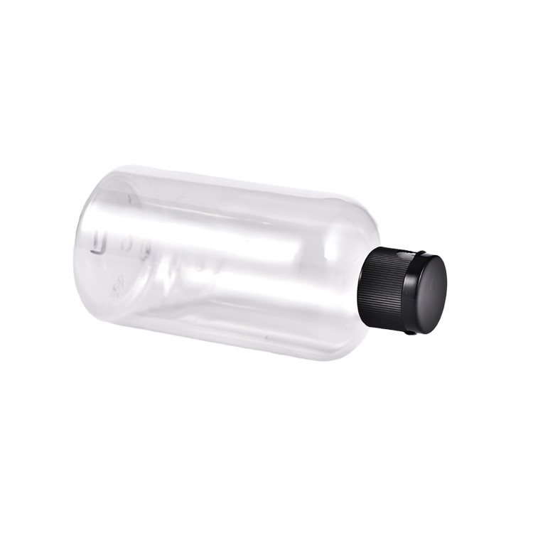 Tassel 250ml 8oz plastic shampoo bottles With Flip Top Cap for shampoo body lotion hand sanitizer