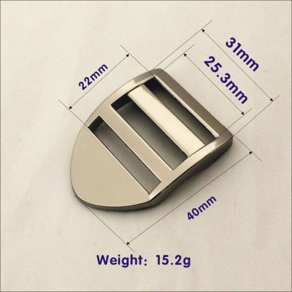 Metal Lock Buckle 1Inch Bag Shoulder Strap Adjustable Backpack Buckle
