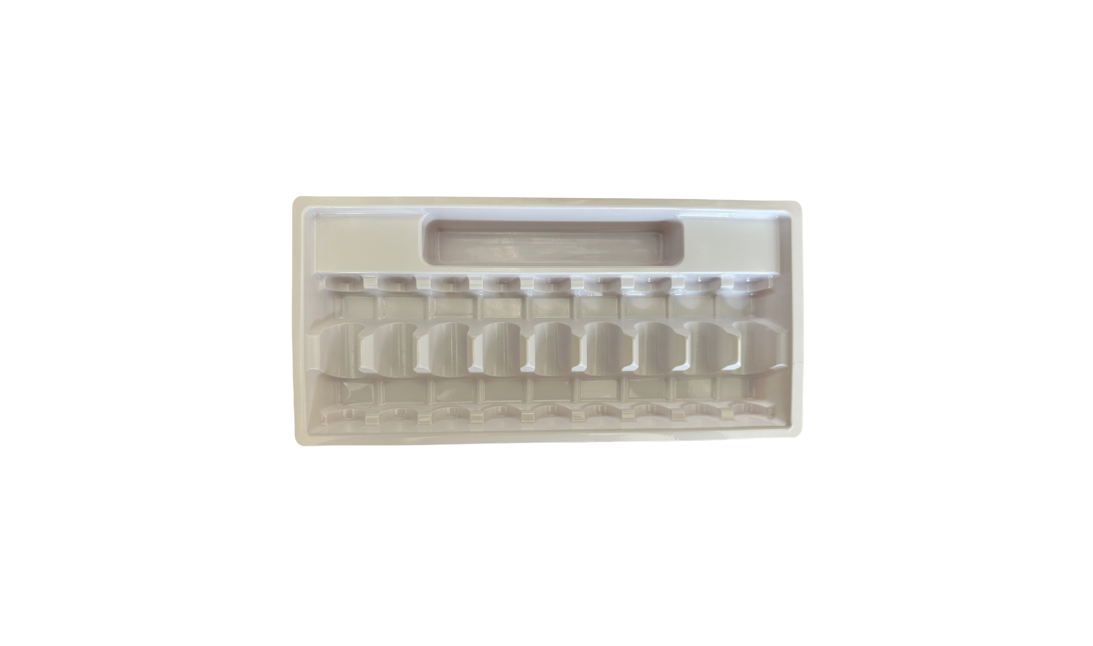 Customized Ampoule Tray pet10 ml Packaging Plastic Box Keypad Products Customized Ampoule Tray