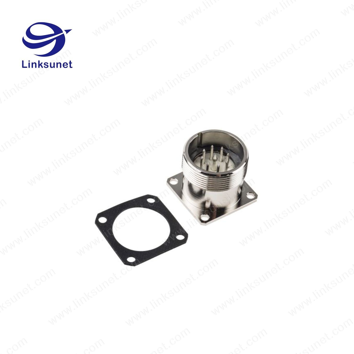 9pin Silver plated copper alloy connector add LIYCY 26-18 awg wiring harness