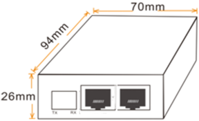 Good Reliability Fiber Optic Media Converter , Multi Port Fiber Media Converter